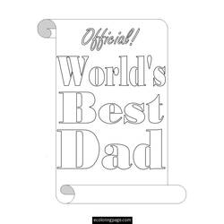 Coloring page: Dad (Characters) #103510 - Free Printable Coloring Pages