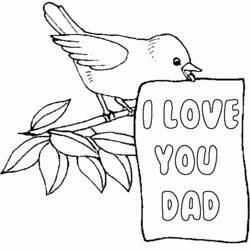 Coloring page: Dad (Characters) #103515 - Printable coloring pages
