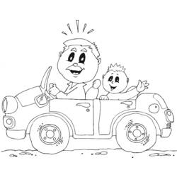 Coloring page: Dad (Characters) #103538 - Free Printable Coloring Pages