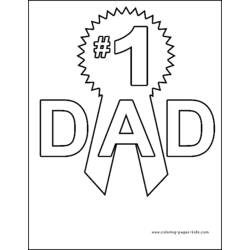 Coloring page: Dad (Characters) #103548 - Printable coloring pages