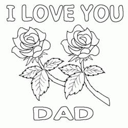Coloring page: Dad (Characters) #103588 - Printable coloring pages