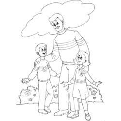 Coloring page: Dad (Characters) #103598 - Free Printable Coloring Pages