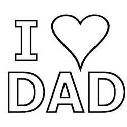Coloring page: Dad (Characters) #103843 - Printable coloring pages