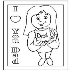 Coloring page: Dad (Characters) #103873 - Free Printable Coloring Pages