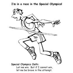 Coloring page: Disabled Person (Characters) #98424 - Free Printable Coloring Pages
