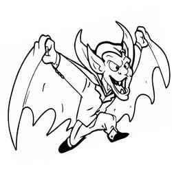 Coloring page: Dracula (Characters) #204074 - Free Printable Coloring Pages