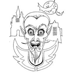 Coloring page: Dracula (Characters) #204076 - Free Printable Coloring Pages