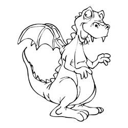 Coloring page: Dragon (Characters) #148377 - Free Printable Coloring Pages