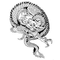Coloring page: Dragon (Characters) #148387 - Free Printable Coloring Pages