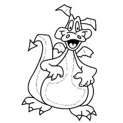 Coloring page: Dragon (Characters) #148388 - Free Printable Coloring Pages