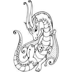 Coloring page: Dragon (Characters) #148390 - Free Printable Coloring Pages