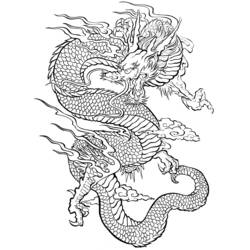 Coloring page: Dragon (Characters) #148394 - Free Printable Coloring Pages