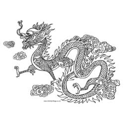 Coloring page: Dragon (Characters) #148395 - Free Printable Coloring Pages