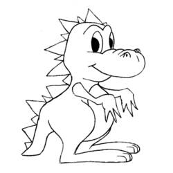 Coloring page: Dragon (Characters) #148396 - Free Printable Coloring Pages