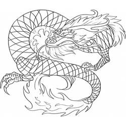 Coloring page: Dragon (Characters) #148398 - Free Printable Coloring Pages