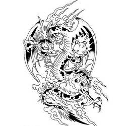 Coloring page: Dragon (Characters) #148400 - Free Printable Coloring Pages