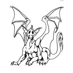 Coloring page: Dragon (Characters) #148414 - Free Printable Coloring Pages
