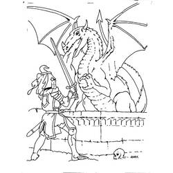 Coloring page: Dragon (Characters) #148422 - Free Printable Coloring Pages