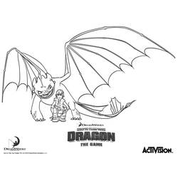 Coloring page: Dragon (Characters) #148438 - Printable coloring pages