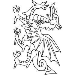 Coloring page: Dragon (Characters) #148443 - Free Printable Coloring Pages
