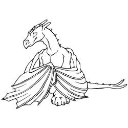 Coloring page: Dragon (Characters) #148449 - Free Printable Coloring Pages