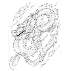 Coloring page: Dragon (Characters) #148466 - Free Printable Coloring Pages