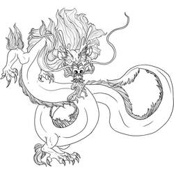 Coloring page: Dragon (Characters) #148482 - Free Printable Coloring Pages