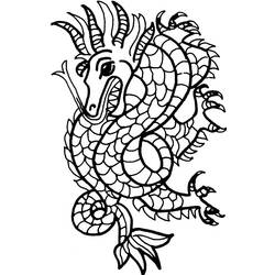 Coloring page: Dragon (Characters) #148535 - Free Printable Coloring Pages