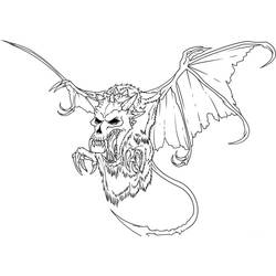 Coloring page: Dragon (Characters) #148541 - Free Printable Coloring Pages