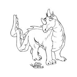 Coloring page: Dragon (Characters) #148576 - Free Printable Coloring Pages