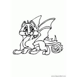 Coloring page: Dragon (Characters) #148581 - Free Printable Coloring Pages