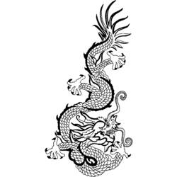 Coloring page: Dragon (Characters) #148584 - Free Printable Coloring Pages