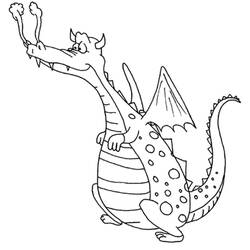 Coloring page: Dragon (Characters) #148607 - Free Printable Coloring Pages