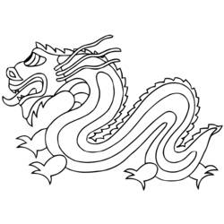 Coloring page: Dragon (Characters) #148627 - Free Printable Coloring Pages