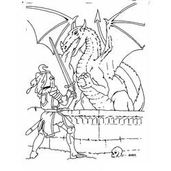 Dragon (Characters) coloring page #173276 to print and color
