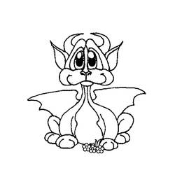 Dragon (Characters) coloring page #173300 to print and color