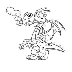 Dragon (Characters) coloring page #218235 to print and color