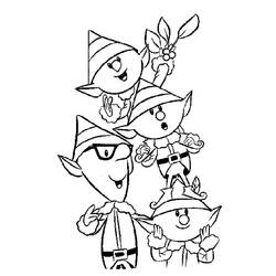 Coloring page: Elf (Characters) #93866 - Free Printable Coloring Pages