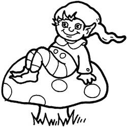 Coloring page: Elf (Characters) #93881 - Printable coloring pages