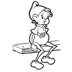 Coloring page: Elf (Characters) #93899 - Free Printable Coloring Pages