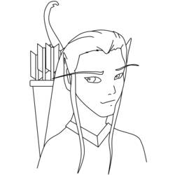 Coloring page: Elf (Characters) #93901 - Free Printable Coloring Pages