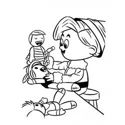 Coloring page: Elf (Characters) #93916 - Free Printable Coloring Pages