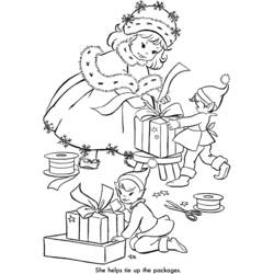 Coloring page: Elf (Characters) #93921 - Free Printable Coloring Pages