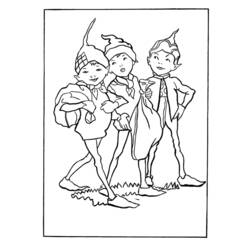 Coloring page: Elf (Characters) #93923 - Free Printable Coloring Pages