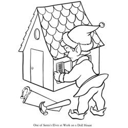Coloring page: Elf (Characters) #93927 - Free Printable Coloring Pages
