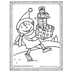 Coloring page: Elf (Characters) #93928 - Free Printable Coloring Pages