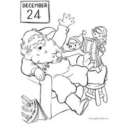 Coloring page: Elf (Characters) #93929 - Free Printable Coloring Pages