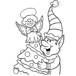 Coloring page: Elf (Characters) #93933 - Free Printable Coloring Pages