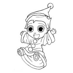 Coloring page: Elf (Characters) #93939 - Free Printable Coloring Pages