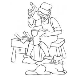 Coloring page: Elf (Characters) #93949 - Free Printable Coloring Pages